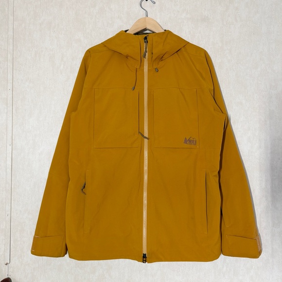 REI Other - REI Co-op Men’s First Chair GTX Shell Snow Ski Jacket Waterproof Peak Yellow L